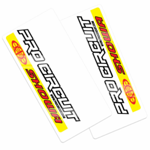 PRO CIRCUIT SHOWA FORK DECALS