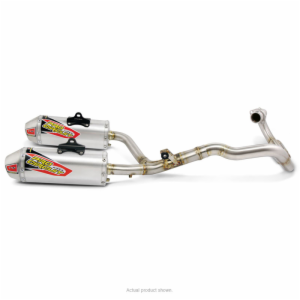 T-6 STAINLESS DUAL SYSTEM, CRF450R '13-14
