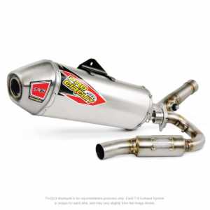 T-6 STAINLESS SYSTEM, RMZ450 '10-14