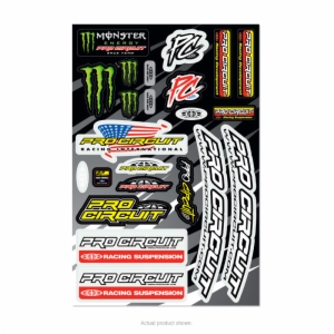 2014 PRO CIRCUIT DELUXE DECAL SHEET