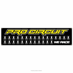 PRO CIRCUIT # PLATE BANNER