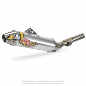 T-4 STAINLESS SLIP ON, YZ250F '10-11