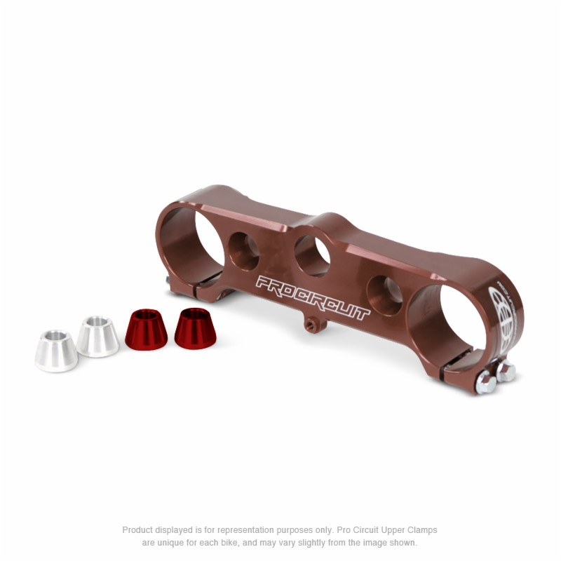 留め具 Kawasaki Upper Clamp KX125/250 '99-01