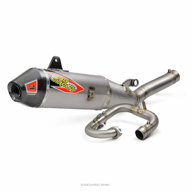 YZ250F プロサーキットフルチタンマフラー Ti-6 Pro Titanium System YZ250F '19-25