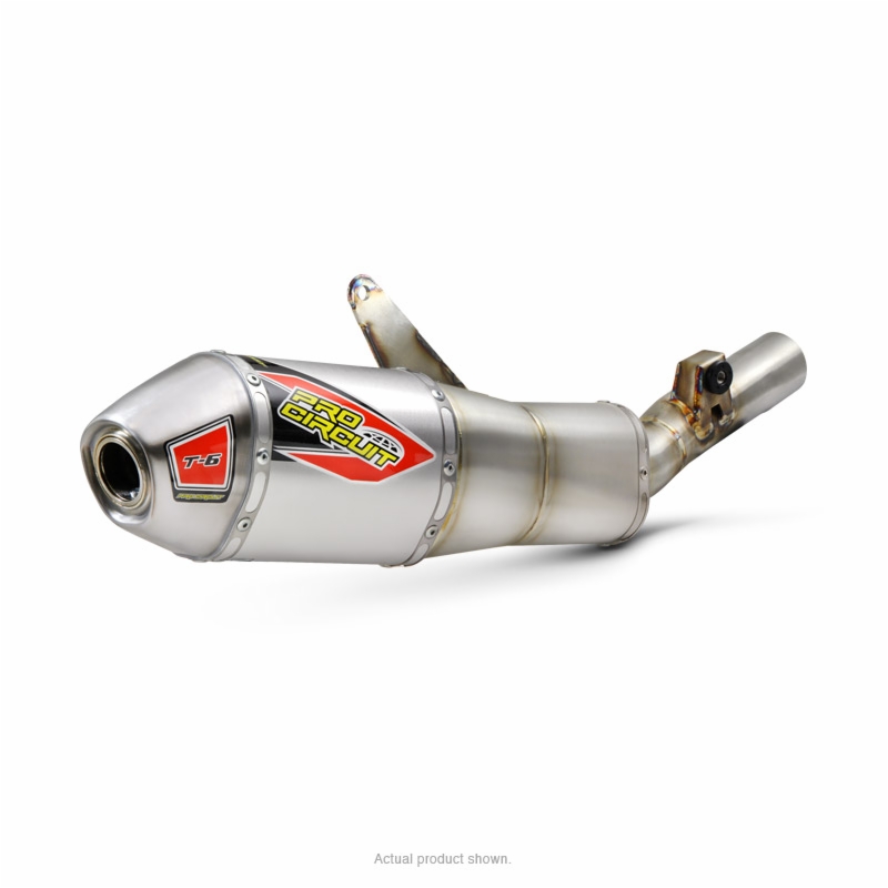 T-6 Stainless Slip-On CRF450R '21-25