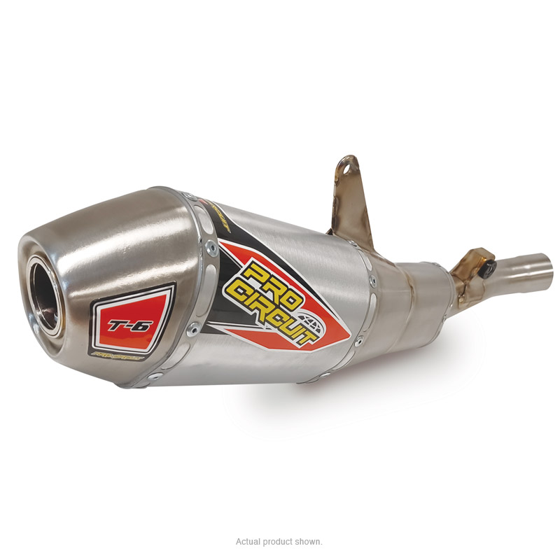T-6 Stainless Slip-On CRF250R '22