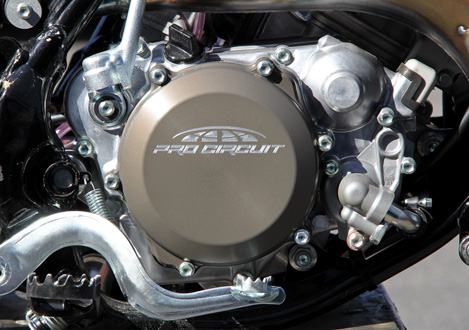 YZ65 and YZ85 Clutch Cover