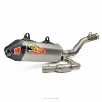 TI-6 SYSTEM W/CARBON END CAP, KTM250SX-F '13-15, HUSQVARNA FC250 '14-15