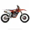 TI-6 SYSTEM W/CARBON END-CAP, KTM450SX-F FACTORY EDITION '15 1/2, KTM450SX-F '16