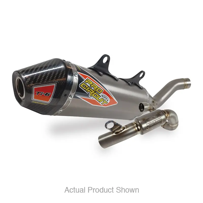 TI-6 TITANIUM SYSTEM, KTM250SXF 2023-25, F.E. 2022/ KTM350 SX-F 2023-24