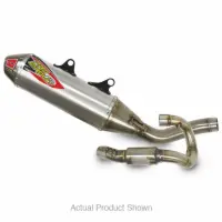 T-6 STAINLESS SYSTEM W/SPARK ARRESTOR, KTM 450SXF 2023-24, F.E. 2022 1/2