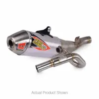 T-6 STAINLESS SYSTEM W/REMOVABLE SPARK ARRESTOR KX450F/X 24-26