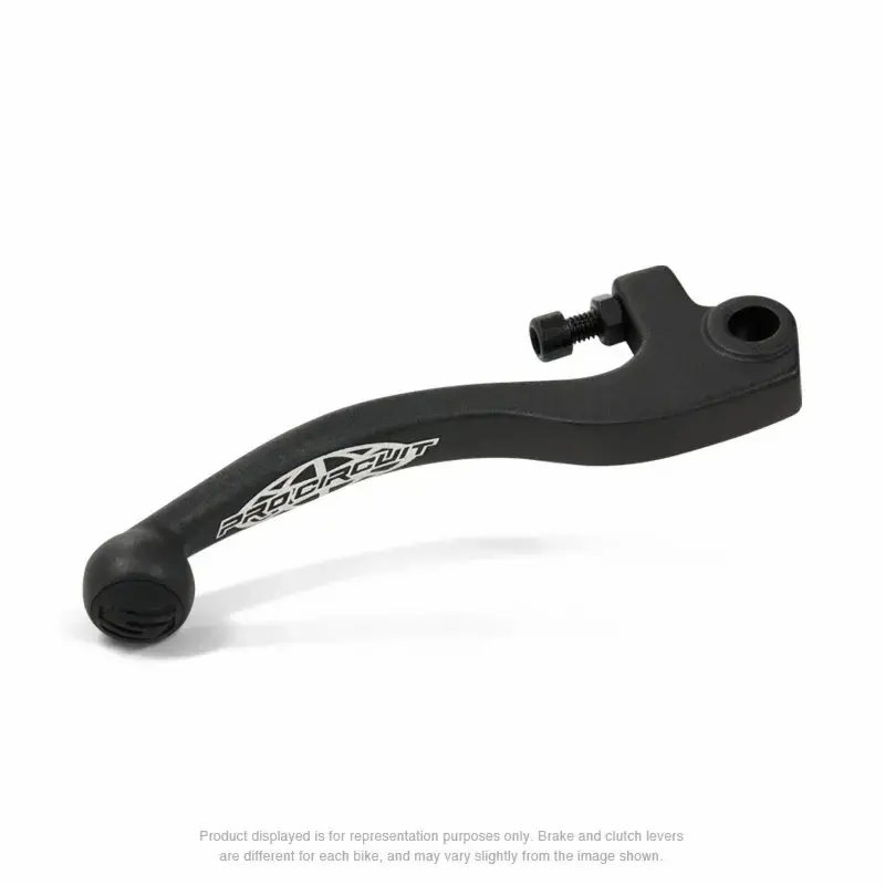 ASV Shorty Clutch & Brake Lever Pair – For Honda TRX250R 1987-1989 (Black F4 Series)