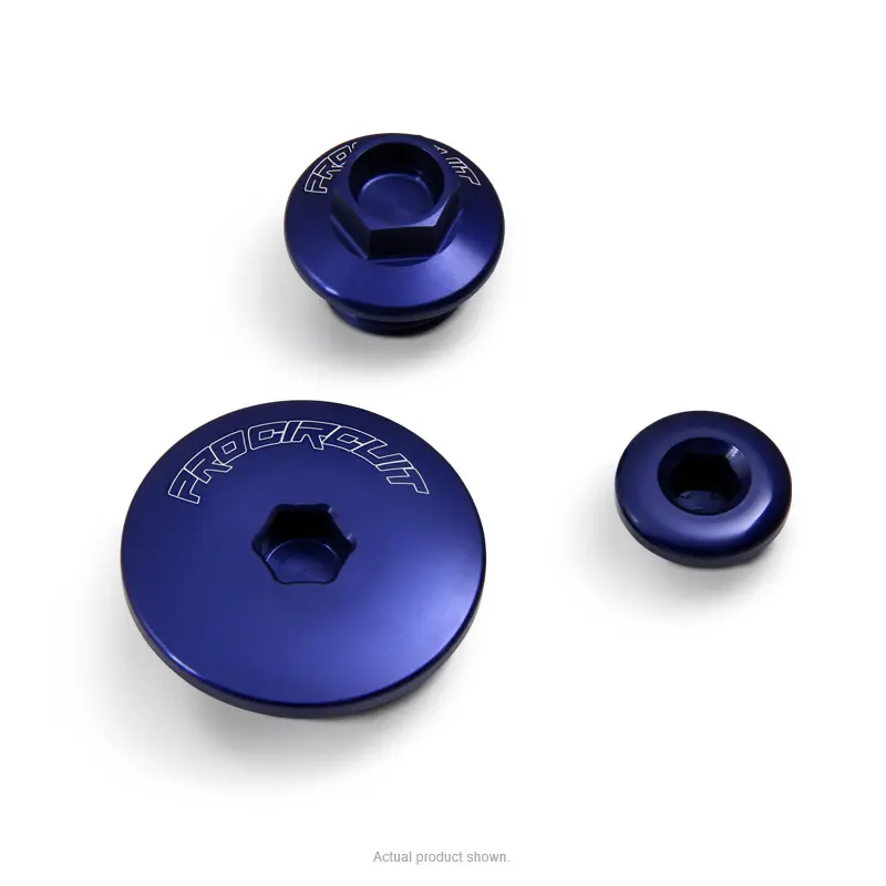 ENGINE PLUG KIT (BLUE), YZ450F '10-20, YZ250F '14-20