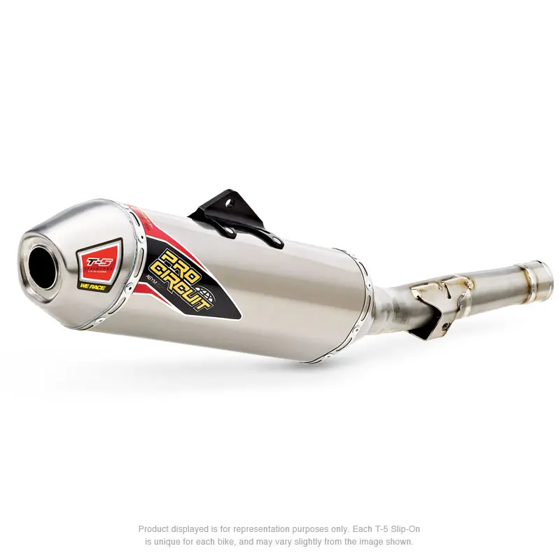 T-5 STAINLESS SLIP-ON, KTM450SX-F '12-13