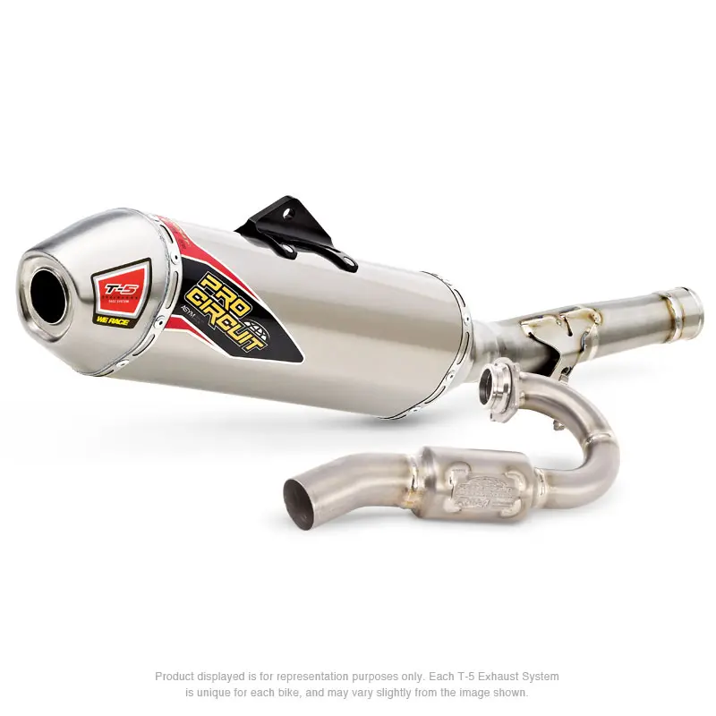 T-5 STAINLESS SYSTEM, WR450F '12-15