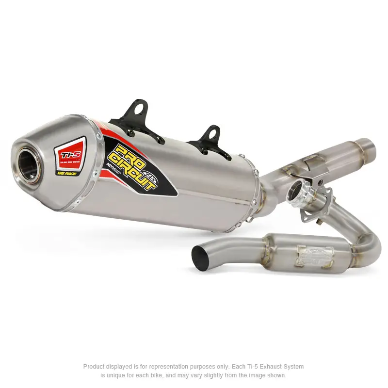 TI-5 SYSTEM W/TI END-CAP, KTM350SX-F '10-12