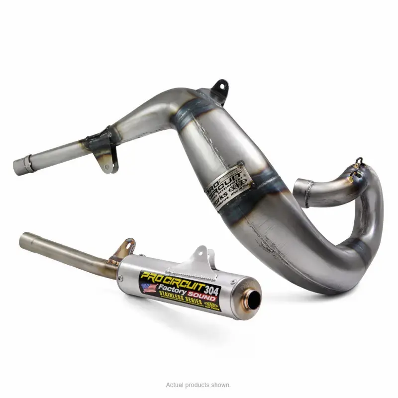 Honda Works Pipe and 304 Silencer CR250R '86