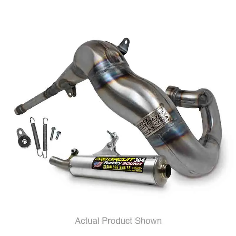 86 CR500 WORK PIPE AND SILENCER