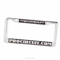 LICENSE PLATE FRAME, CHROME