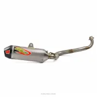 T-6 STAINLESS SYSTEM W/TI CANISTER/CARBON END-CAP, GROM 125 '16-17