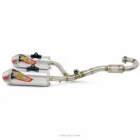 T-6 STAINLESS DUAL SYSTEM, CRF250R '16-17
