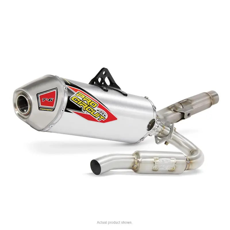 T-6 STAINLESS "JCR" SYSTEM, CRF450X '05-18
