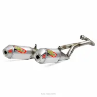 T-6 STAINLESS DUAL SYSTEM, CRF450R/RX '17-18