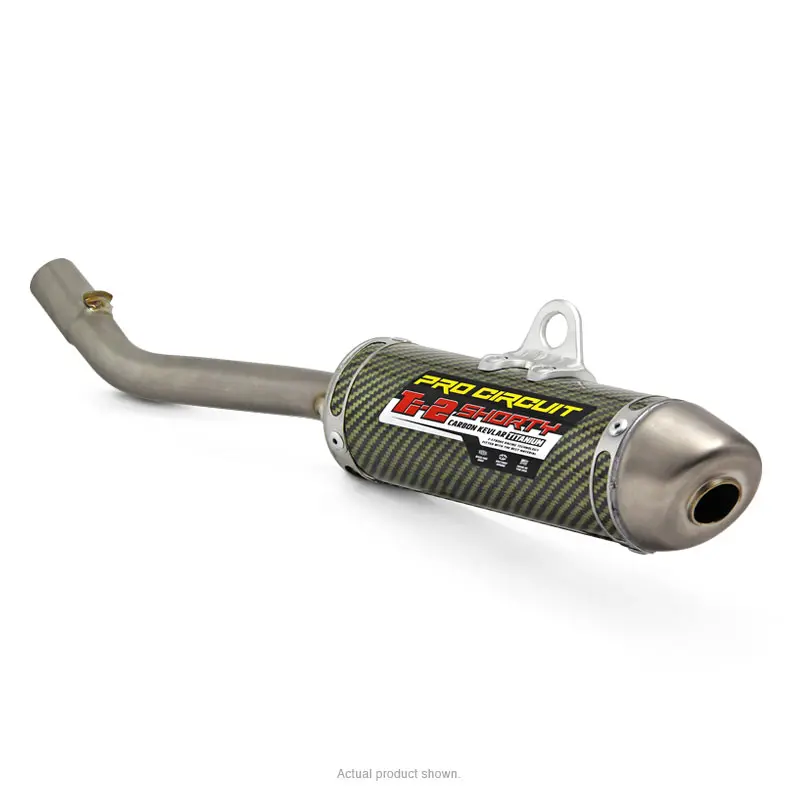 TI-2 R-304 TI/KEVLAR SILENCER, KX125 '03-07