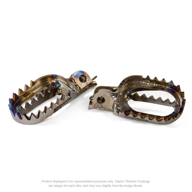 RAPTOR TI-FOOTPEGS, RMZ450 '11