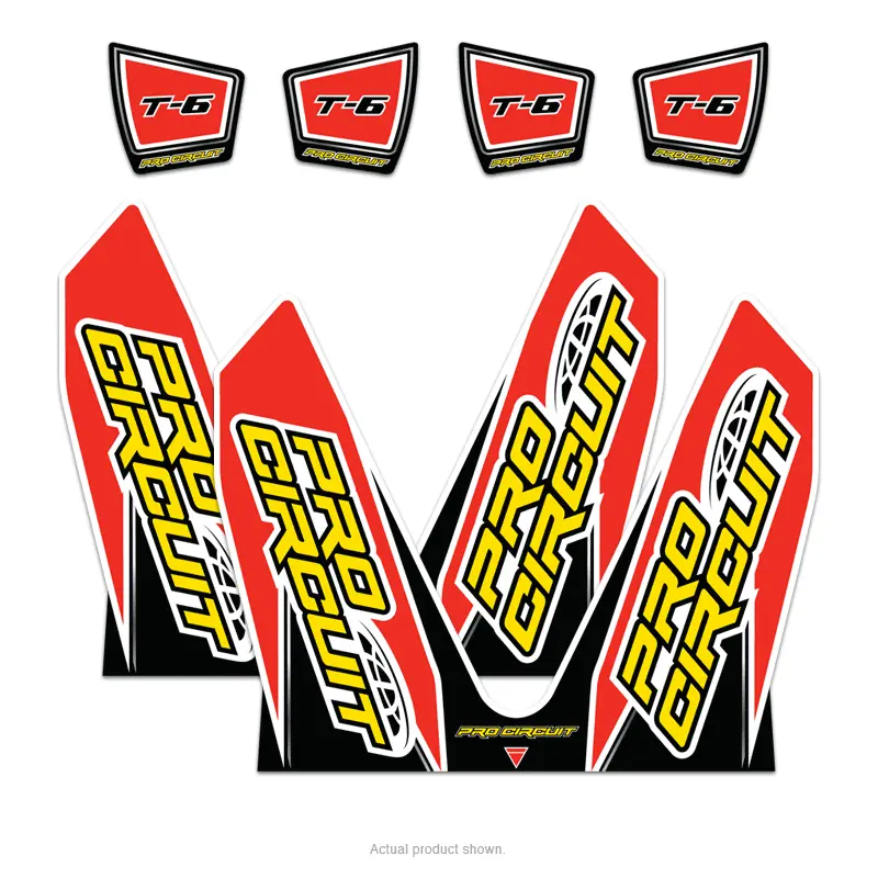 REPLACEMENT T-6 WRAP AND END CAP DECALS CRF