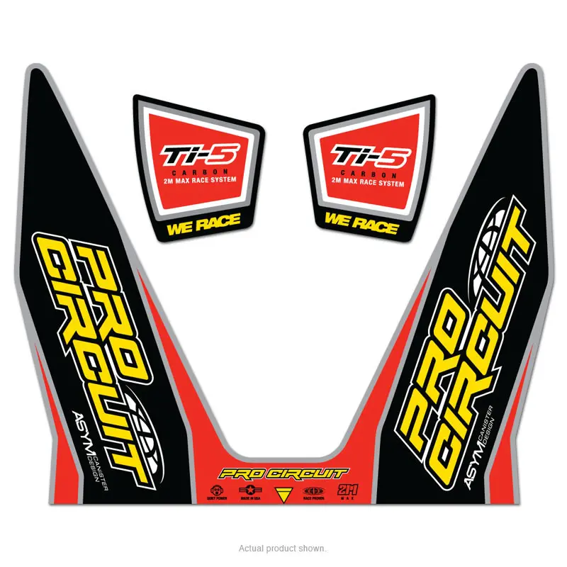 REPLACEMENT TI-5 DECALS