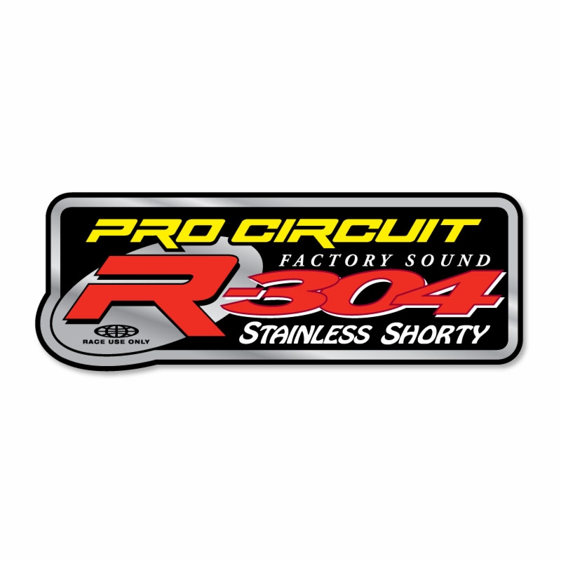304 Factory Sound Silencer Decal