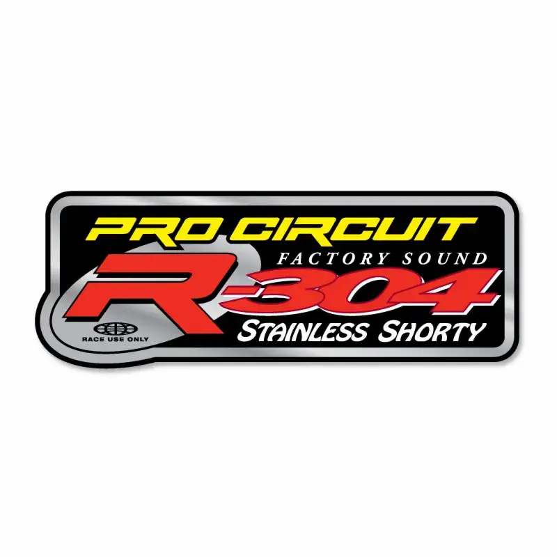304 Factory Sound Silencer Decal