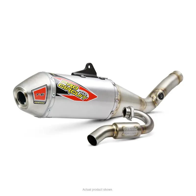 T-6 STAINLESS SYSTEM, RMZ250 '10-15