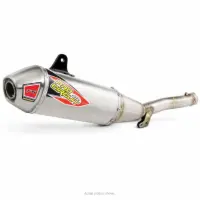 T-6 STAINLESS SLIP-ON W/REMOVABLE SPARK ARRESTOR, YZ450F '14-17