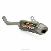 TI-2 R304 TI/KEVLAR SILENCER, YZ125 '02-21