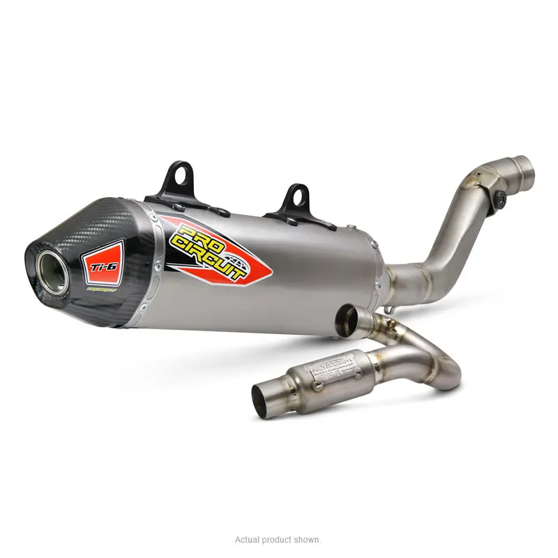 TI-6 SYSTEM W/CARBON END-CAP, KTM450SX-F FACTORY EDITION '12-13