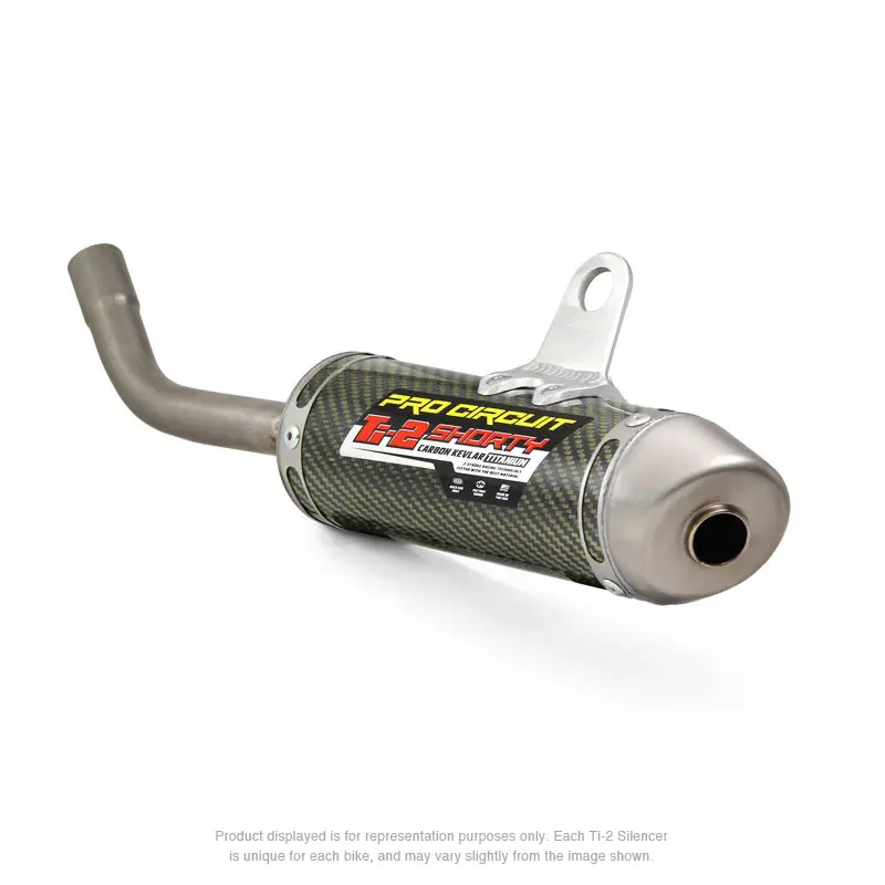 TI-2 R-304 TI/KEVLAR SILENCER, KTM - HUSQVARNA 85 '18-24