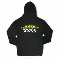 RACER ZIP HOODY BLK xxl