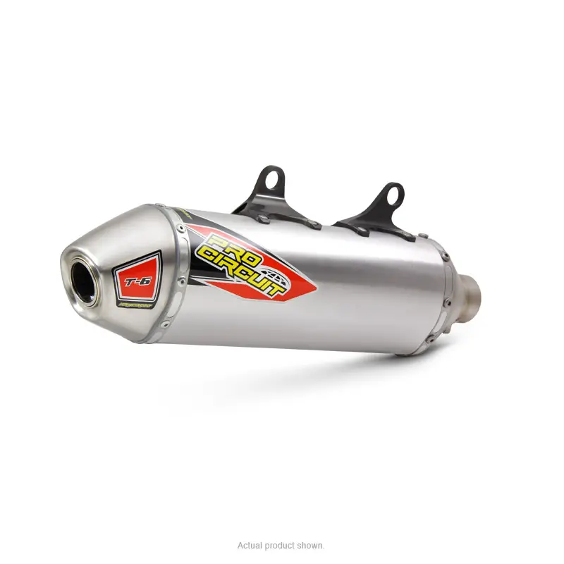T-6 STAINLESS SLIP-ON W/REMOVABLE SPARK ARRESTOR, HUSQVARNA  FE350/501 20-22