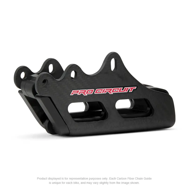 CARBON FIBER CHAIN GUIDE, KX450F '19-25/ KXF250 21-25