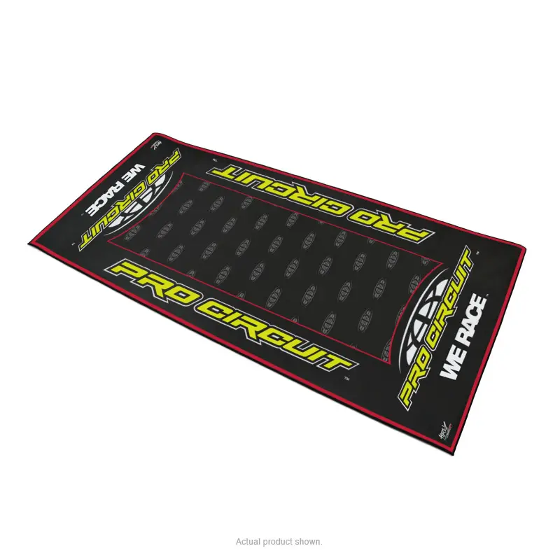 PRO CIRCUIT PIT RUG YELLOW/RED BIG BIKE
