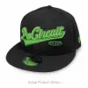PC BLACK NEON GREEN HAT
