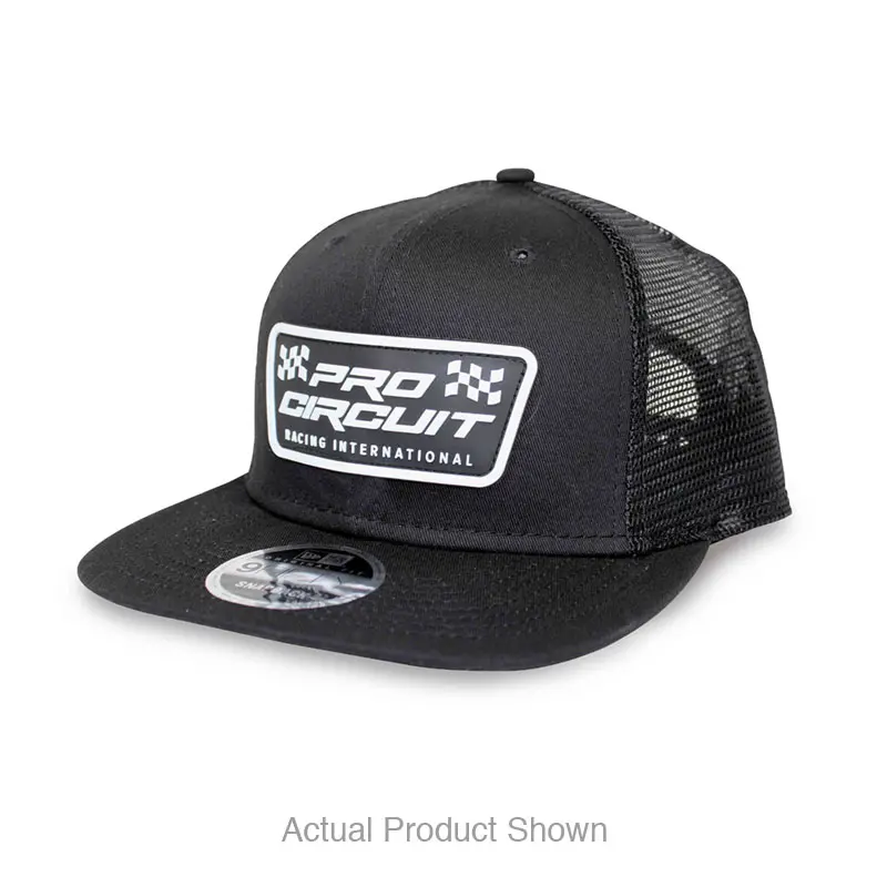 CHECKER FLAG PATCH HAT NEW ERA SNAP BACKK