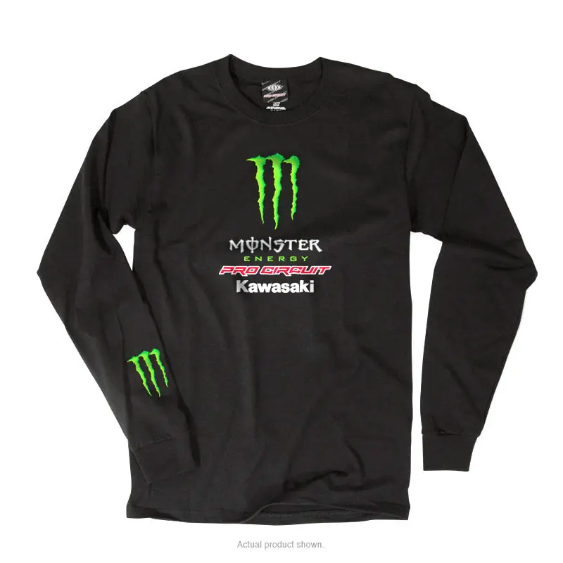 PRO CIRCUIT/MONSTER TEAM LONG SLEEVE TEE XL 3 PANEL