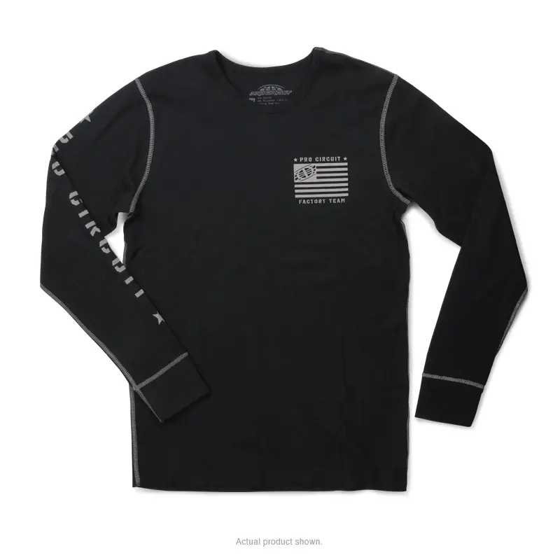 PC  FACTORY TEAM THERMAL LON SLEEVE BLK MD