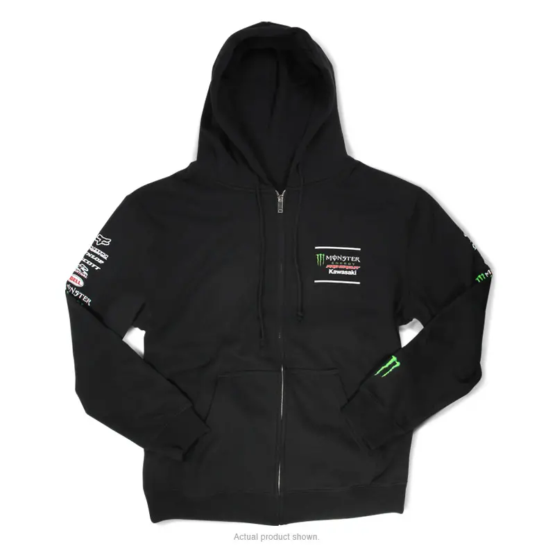 2021 P/C-MONSTER TEAM LOGO ZIP HOODY, MD