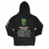 2021 P/C-MONSTER TEAM LOGO ZIP HOODY, LG