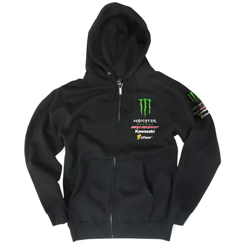 PRO CIRCUIT/MONSTER TEAM FULL LOGO ZIP HOODY MD
